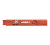 Mètre pliant Wiha Elektriker Gliedermaßstab Longlife® 42068 2 m plastique