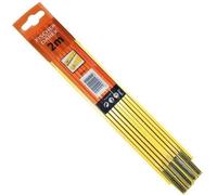 Double mètre pliant bois