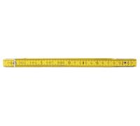 Mètre pliant jaune en bois, L.2 m KS TOOLS - 300.0060