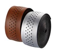 Mètre pour Guidon de Route VELO Microfibre Perforée Marron