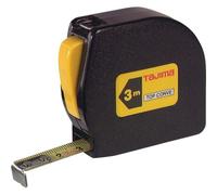 Mètre ruban 2 m, Noir/jaune TOP CONVE 2m x 13mm Tajima