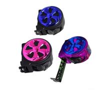 Mètre Ruban 5m Acier Nylon Antireflet Lecture pour facile Mètre | Lot de 3 unitÃ©s, mÃ©canisme autobloquant , acier , pour idÃ©al bricolage quotidien