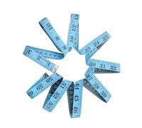 Mètre ruban à coudre flexible de 152,4 cm avec indicateurs métriques royaux clairs pour la couture, la couture, l'usage domestique, outil de mesure de couture sans parfum