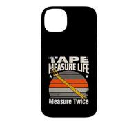 Mètre Ruban à mesurer la durée de Vie Deux Fois pour charp Coque pour iPhone 14 Plus