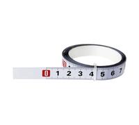 Mètre ruban adhésif à onglet avec marquage à grande échelle pour une lecture facile de la mesure adhésive