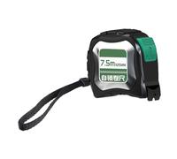 Mètre ruban automatique avec impression de règle double face pour une durabilité précise, amélioration de la maison, applications intérieures et extérieures, ruban à mesurer verrouillable