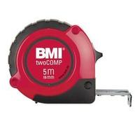 BMI Mètre-ruban twoCOMP 472541021 5 m acier Blanc/noir/rouge 19 mm