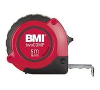 BMI Mètre-ruban de poche twoComp L 8 m 25 mm mm/cm EG II ABS automatique