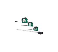 BRÜDER MANNESMANN Mètre ruban M80505 5,0 m – 3 stoppeurs et clip ceinture