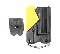 Mètre ruban clip ceinture, étui à outils à saisie rapide, support de rangement verrouillable de 8,5 cm, design portable, kit de menuiserie pour le travail, l'extérieur, la construction, l'escalade, la