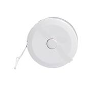 Metre Ruban Couture Ruban à mesurer métrique rétractable, Mini Roulette, règle de mesure Portable for la du corps(1.5M 60Inch White)
