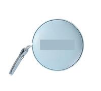 Metre Ruban Couture Ruban à mesurer rétractable bouton poussoir, double face en pouces CM for la couture du corps, outils de tailleur, mesure tissu(Circular Blue)