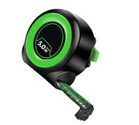 Mètre ruban de 5 m avec échelle fluorescente et poignée ergonomique pour des projets d'amélioration de la maison avec prise en main ergonomique