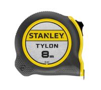 Mesure mètre à ruban Stanley Tylon bi-matière 8 mètres x 25 mm classe 2