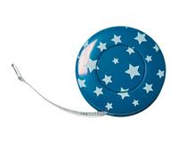 Mètre ruban de couturière Etoiles Coloris Bleu 150 cm