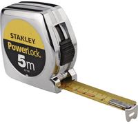 Mètre-ruban de poche PowerLock® L.3m l.12,7mm mm/cm EG II Ku.Clip SB STANLEY