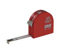 Mètre-ruban de poche VISO longueur 3 m largeur 16 mm mm/cm EG II fenêtre en métal polyamide fenêtre d'inspection BMI