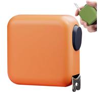 Mètre ruban de sécurité, ruban à mesurer rétractable autobloquant, 3 m, anti-coupure, sans danger pour les enfants, anti-rouille, étui antichoc - pour la maison, le charpentier, l'atelier, le plombier