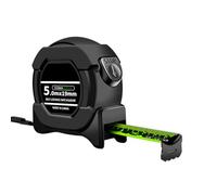 Mètre ruban de verrouillage précis et mesure adapté pour les projets d'amélioration de la maison et de la construction, haute précision, outil de mesure précis, règle d'échelle claire et