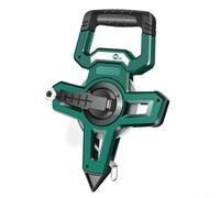Mètre ruban d'ingénierie portable avec lame en acier inoxydable pour mesure professionnelle (50 m)
