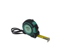 Mètre ruban Distar 3mx16mm Noir/vert avec cadenas, crochet magnétique, clip et poignée ergonomique