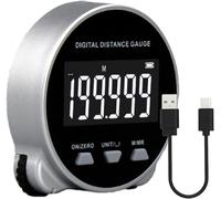 Metre Ruban électronique Numérique,200m Règle électronique Telemetre Mètre à Ruban,Rechargeable Metre Numérique Mesure De Distance Outil De Mesure De La Longueur Pour Surfaces Irrégulières