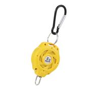 Mètre ruban en acier avec porte-clés, portées de 2 m, Yellow | Lame en acier avec échelle gravée claire pour des lectures précises dans plusieurs réglages pour diverses