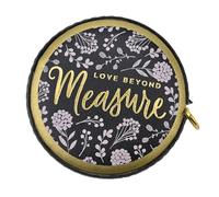 Mètre ruban en cuir PU de précision rétractable 1 m pour travaux manuels et projets d'amélioration de la maison