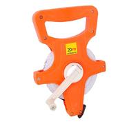 Mètre ruban en PVC ouvert pour des mesures précises de 20 m, 30 m, 50 m, 100 m, fibre de verre
