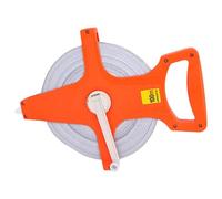 Mètre ruban en PVC ouvert pour des mesures précises de 20 m, 30 m, 50 m, 100 m, fibre de verre
