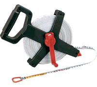 Mètre-ruban kwb 063495 50 m fibre de verre