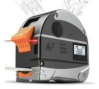 Mètre ruban laser numérique 2 en 1 40 m haute précision 5 m ruban règle USB rechargeable distance distance point point outil de mesure