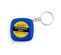Mètre ruban léger de poche 1 m Fonction rétractable automatique pour une utilisation facile Outil de mesure de construction ABS double échelle