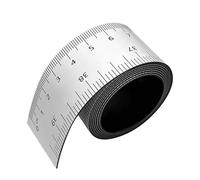 Mètre ruban magnétique flexible 100 centimètres règle de mesure avec pouces | Mètre ruban magnétique pour tableau blanc, tours, ateliers, scie de table, table de bricolage, établi, salle de classe