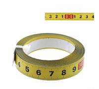 Mètre ruban métrique à forte adhérence, spécialement conçu pour une utilisation professionnelle dans les environnements de travail du bois (moyen 1 mètre)