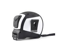 Mètre ruban métrique robuste de 5 m en ABS pour chantiers de construction et meubles/outil de mesure en acier