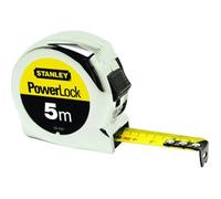 Mètre ruban micro Powerlock 3 m - STANLEY - Boîtier ABS chromé