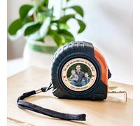 Mètre ruban personnalisé pour papa, grand-père, fête des pères, cadeau personnalisé de la part de sa fille, cadeau de Saint-Valentin pour mari (orange)