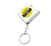 Mètre ruban | Petit mètre ruban autobloquant de 3 pieds | Mètre ruban compact rétractable en acier | Échelle impériale et métrique facile à lire pour des mesures précises