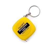 Mètre ruban portable de 1 m de long - Petit format de poche - Pour les mesures quotidiennes - Boîtier ABS - Fonction rétractable automatique - Outil de mesure