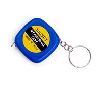 Mètre ruban portable de 1 m de long, petite taille de poche pour mesures quotidiennes, coque en ABS, fonction rétractable automatique pour mesures corporelles