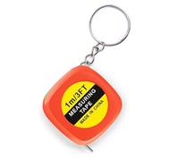 Mètre ruban portable de 1 m de long, petite taille de poche pour mesures quotidiennes, coque en ABS, fonction rétractable automatique pour mesures corporelles