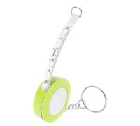 Mètre Ruban Porte-clés 1,5m Compact pour Couture et Tricot Vert | Abs, Souple et Doux, Précision Élevée, Format Mini, Design Mode et Mignon pour Accessoires de Loisirs Créatifs