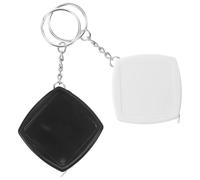 Mètre Ruban Porte-clés Millimétré Mini 2 Pièces, Abs Acier