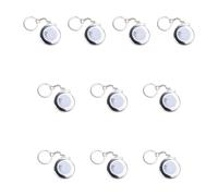 Mètre ruban porte-clés professionnel rétractable en acier inoxydable 2 m