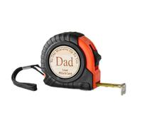Mètre ruban pour fête des pères, anniversaire, papa, sculpteur, menuisier, outil de mesure rétractable, portable et rétractable