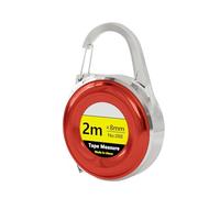 Mètre ruban rétractable de 200 cm - Corps souple - Règle de mesure en tissu