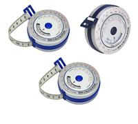 Mètre ruban rétractable IMC 150 cm Outil de calcul de régime | Mètre ruban rétractable précis avec calculateur d'IMC pour un suivi facile du corps pendant un régime.