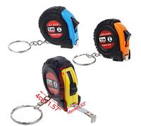 Mètre ruban rétractable pour porte-clés mini taille de poche métrique 1 m porte-clés pour homme conduite sûre