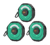 Mètre ruban robuste avec marquage double face pour des mesures précises dans diverses conditions de travail (20 m)
